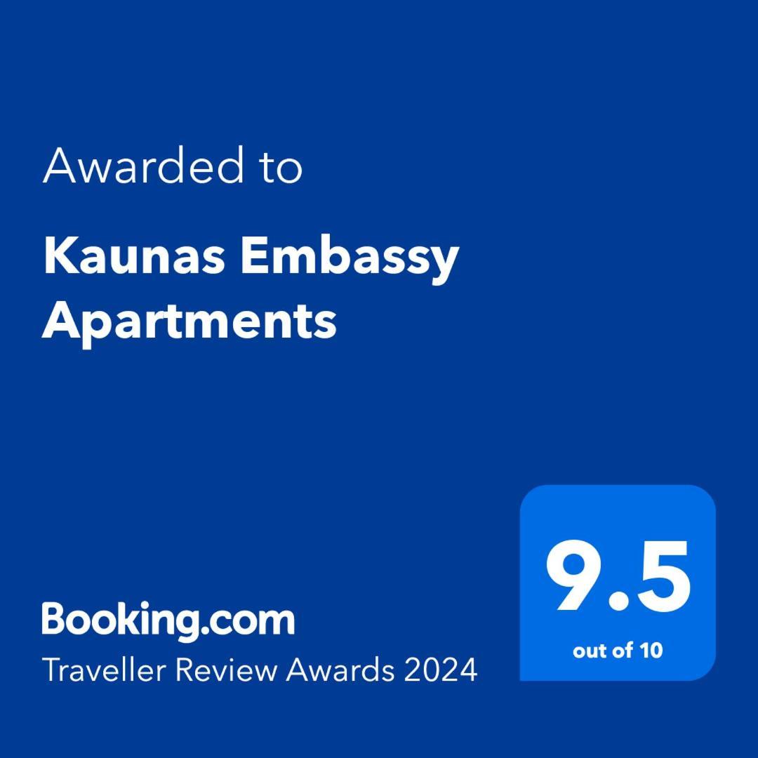 Kaunas Embassy Apartments Exteriör bild